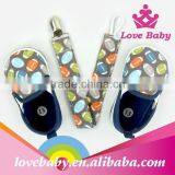 Footwear Chinese Walk Canvas Boy Soft Sole Baby Shoes Matching Infant Pacifier Clip thumbnail-3