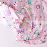 S60592B 2017 Girls Outwear Jacket Autumn Fashion Baby Girls Children Owl Print Long Sleeve Hoodie Jacket Outer Coat thumbnail-5