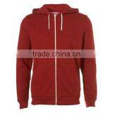 Red Fleece Hoodie/hoodies Sweatshirt thumbnail-1