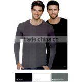 Next Level Apparel Men's Premium Fitted Long Sleeve Crew Shirt - Made From 100% Combed Cotton Jersey and Comes With Your Logo. thumbnail-2