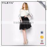 Latest Fashion Blouse Design,sexy Lady Chiffon Blouse & Top Design,long Sleeve Blouse for Ladies thumbnail-3