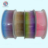 Wholesale High Quality Colorful Rainbow Sheer Organza Ribbon thumbnail-1