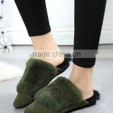 True Lovers With Rabbit Fur Confined Shoes thumbnail-3