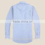 Classic 100% Cotton Oxford Long Sleeve With Button Down Collar Workwear Shirt for Men thumbnail-2