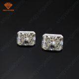 Super white 2 carat radiant cut loose moissanite for jewelry diamond making