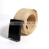 Canvas Belt Waistband Black Khaki thumbnail-1