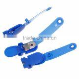 High Quality Office Supplies 100PCs Blue ID Card Badge Clip thumbnail-1