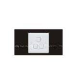 ABS 3 Gang 1 Way White Electric Wall Switches OEM Expoted to Egypet thumbnail-1