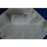 white disposable airline cotton face towel