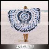 Personized Printed Round Beach Towel With Tassels thumbnail-4