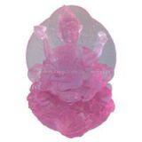 Liu li (Colored Glaze) Pink Mammon