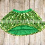 Happy New Year Style Girl Wholesale Sequin Skirts Baby Kids Red Girls Dress thumbnail-1