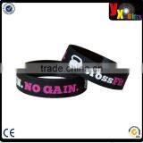 PROCIRCLE CrossFit Silicone Rubber Bracelet Set 2-Pack thumbnail-1