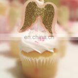 Angel wings Cupcake topper Bridal Shower Birthday Party Cupcake toppers