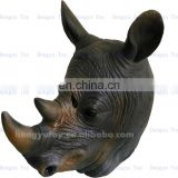 Top highest selling party celebration Fancy Dress Overhead Cosplay Costume Rhino mask for Carnival