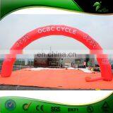 7M Giant Advertising Inflatable Arch, Red Entrance Arch Balloon For Commercial thumbnail-3