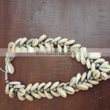 Seashell Gypsy Vintage Banjara Cowri Shell Chokar Tribal Boho Necklace thumbnail-1