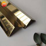 Custom Design Stainless Steel Metal Chrome Tile Outside Corner Trim for Furniture thumbnail-3