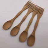 Wooden Fork Spoon, Made of Beech