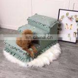 Pet Portable Pet Stairs Soft Feeling Steps for Dogs & Cats Perfect for Bed & Sofa thumbnail-3