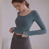 High Impact Padded Strappy Cross Back Women Sports Bra And Shorts Set thumbnail-1