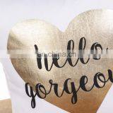 Custom Promotion High Quality Gold Stamping Love Pattern Printed Decorative Sofa Cushion Covers for Home Decor thumbnail-3