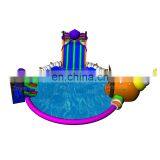 Conch Octopus Themed Inflatable Water Park Slide With Big Pool For Water Park thumbnail-3