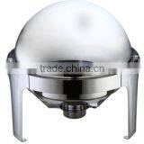 Hot Sale Stainless Steel Roll Top Buffet Chafing Dish for Hotel thumbnail-4