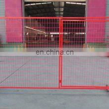 Red Canada Temporary Fence With Small Gate thumbnail-4