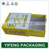 Custom Cardboard Cute Folding Baby Shoe Box Packaging/Folding Pvc Window Corrugated Box thumbnail-3
