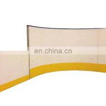 HDPE Plastic Ice Rink Boards Ice Hockey Shooting Pad Floorball Rink Dashboard Fence for Football