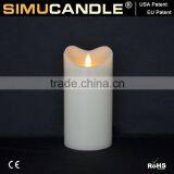 LED Battery Operated Candle With Moving Wick and USA, EU Patent thumbnail-4