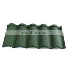 Coloured Classical Stone Coated Steel Roofing Tile Seven Wave Terracotta Roof Sheet Panels 1340*420mm thumbnail-2