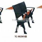 School Furniture University Furniture Lecture Hall Desk and Chair TC902B-E thumbnail-1