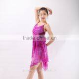 Lyrical Ballet Performance Dress Camisole Leotard With Chiffon Skirt Girls thumbnail-5