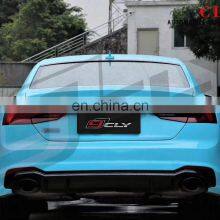 Automotive Body Parts Rear Bumper Diffuser For 2017-2019 Audi A5 Upgrade RS5 Style Kits Rear Diffuser With Exhaust Pipe Rear Tip thumbnail-4