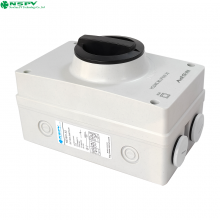 Wholesale Waterproof IP66 DC Isolator Switch Enclosure for PV System 32A Panel Type thumbnail-4