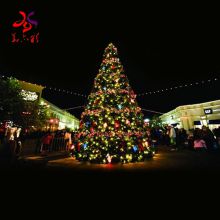 Commercial Large Outdoor Giant Christmas Tree With Light For Shopping Mall Hotel