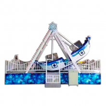Real Outdoor Hot fun Small Kiddie Ride Pirate Ship Children Home Playground