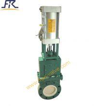 Split type ceramic lined knife gate valve 5076