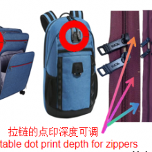 Full-automatic Ultrasonic Zipper Dot Printing Through Slider Cutting Machine thumbnail-2