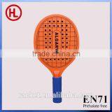 Customized Useful Funny Wooden Beach Racket /beach Paddle With Holes Wholesale