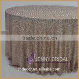 SQN#01B Jenny Bridal Wedding Decoration Wholesale Sequin Tablecloths thumbnail-2