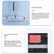 China Factory Wholesales PP Material Corrosive Storage Cabinet With Ventilation | Ideal for Labs & Research Centers-PP Chemical Safety Cabinet-ODM/OEM thumbnail-3