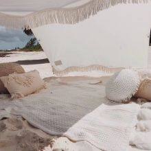 Commercial Beach Gazebo With Heavy-Duty Wooden Frame and Waterproof Roof, for Resort Rental Business and Beach Club thumbnail-5