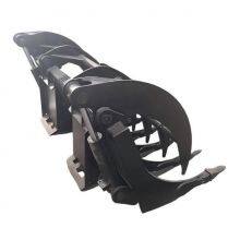Skid Steer Rake Grapple, Multi-Functional Root & Debris Rake Grapple thumbnail-3