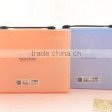 Lovely& Delicate Style A4 Colorful Pvc Expanding File Folder With Handle Suitable Office Lady Supplier's Choice thumbnail-3