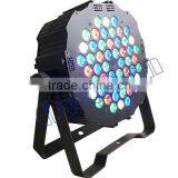 Hot Sale Thin Lamp 54x3Watt RGBW Flat Led Par Lights , Compact Design- Slim Flat Par