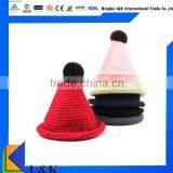Christmas Gift Knit Felt Hat, Crochet Hat thumbnail-1