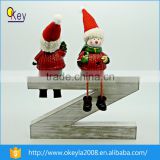 Personalized Ceramic Christmas Decoration Snowman Ornaments